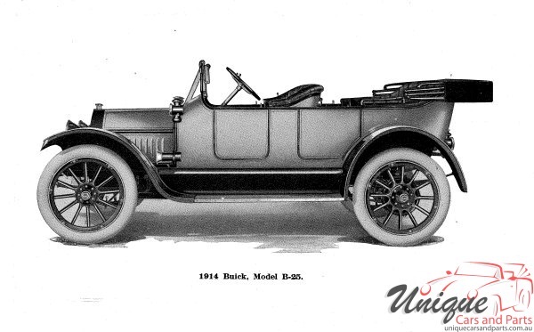 1914 Buick Specifications Page 9